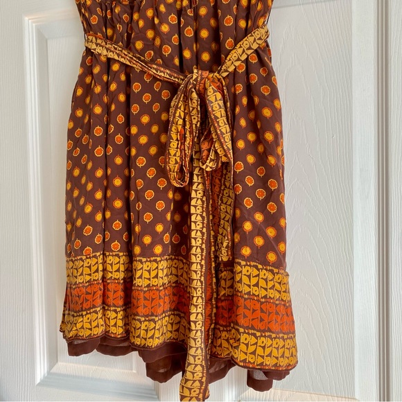 Anna Sui Size Medium Vintage Inspired Wrap Tank - Picture 7 of 9